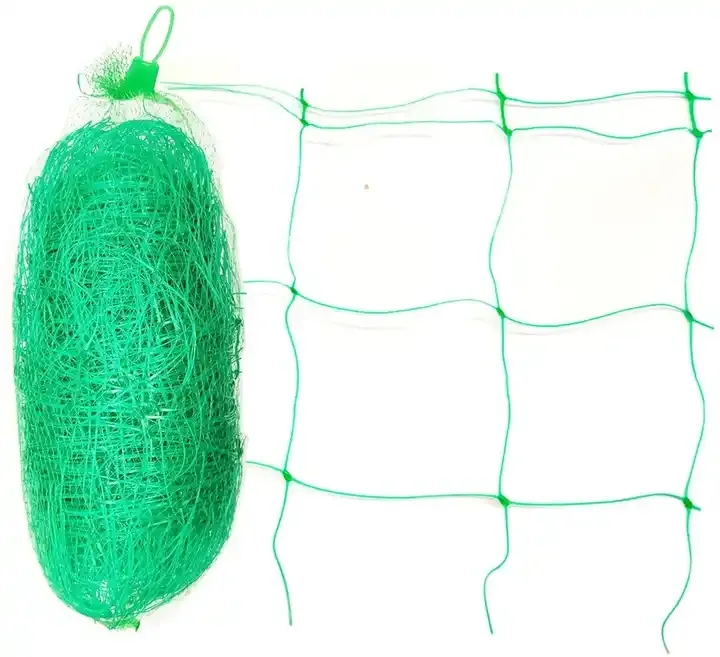 Reti a traliccio in fabbrica PP + UV con rete a traliccio per cetrioli da giardino