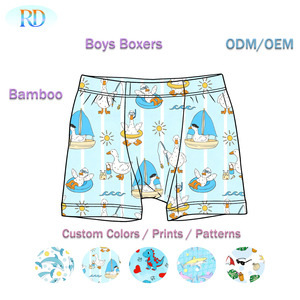 Sous-vêtements pour enfants Ruidian, nouveaux boxers en bambou pour garçons, confortables, respirants, à motifs de dessins animés, pour l'été. - Product Image 3