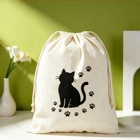 Sacs en toile décoratifs avec cordon de serrage, pochettes personnalisées imprimées pour fêtes et souvenirs