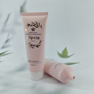 Emballage personnalisé écologique en tube souple en plastique rose mat de 150 ml avec bouchon à clapet pour le lavage du visage cosmétique - Product Image 4