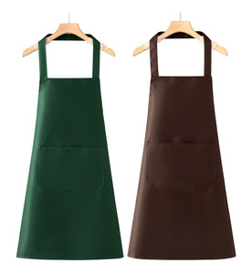 Tùy Chỉnh Làm Việc Tạp Dề Sản Xuất Người Đàn Ông Của Và Phụ Nữ Sơn Trà Sữa Cửa Hàng Barista Polyester Tạp Dề - Product Image 3