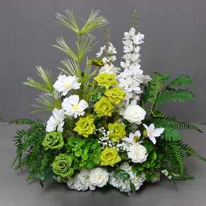 ดอกกุหลาบประดิษฐ์ทำจากผ้าไหมสีแดงขนาด7ซม. ช่อเดียวสูง50ซม. สำหรับตกแต่งขายส่ง - Product Image 4