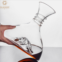 Décanteur de vin rouge en cristal Creative Iceberg Aerator Decanter 1800Ml Cascade Verseur de vin pour les vins rouges et blancs
