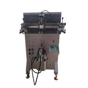 New Semi-Automatic Computer Control Screen Printer for Cylinders Cups Jars Bottles Label Printing - Product Image 4