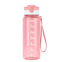 Bouteilles de sport portables d'été 22oz en Tritan avec couvercle rabattable, gourde de fitness en plastique écologique pour garçons, filles et étudiants