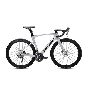 Nouveau 2026 – Vélo de route aérodynamique Twitter Falcon 700c XXS personnalisable (OEM) – Vélo hybride Twitter 700c en fibre de carbone - Product Image 2