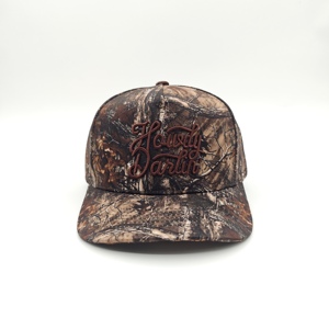 Tùy chỉnh hơi cong vành 5 bảng Camo Mũ bóng chày với tùy chỉnh của riêng bạn 3D thêu logo - Product Image 2