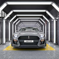 Éclairage de Baie de Service Automobile HanYin avec Boîtier en Aluminium pour Showroom et Atelier de Detailing Automobile, Lumière LED Tunnel