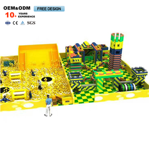 Commercial Indoor Children's Playground with Multi-Facility Amusement Park <b>Trampoline</b> Ball Pool Slide - Product Image 3