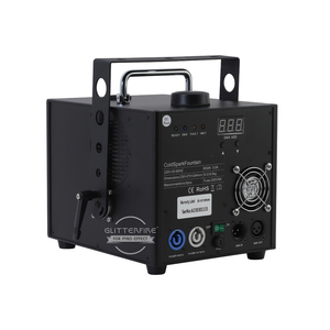 آلة رش أفقية بالبريق البارد بقدرة W ، ماكينة نافورات شرارة للتحكم في DMX ، معدات مسرح الألعاب النارية الباردة الإلكترونية - Product Image 3