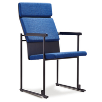 Chaise en plastique à dossier haut et solide chaise de bureau en tissu chaise de bureau pliable