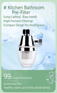 Pré<span class=keywords><strong>filtre</strong></span> terminal de contrôle d'échelle continu pour sortie d'eau chaude, capuchon en cuivre, corps en PP, filtration domestique durable - Product Image 3