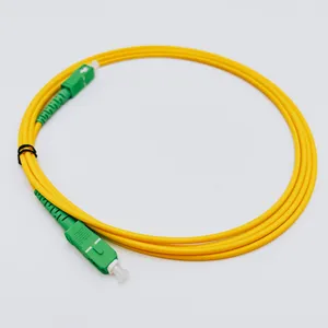 OFC LC/UPC LC/APC FTTH מגשר חיצוני Drop כבל G657A סיבים אופטי תיקון כבל כבל