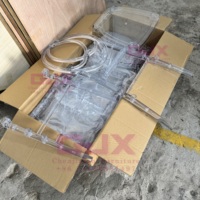 Chaises d'enfants en plastique transparent empilables, durables et de luxe, personnalisées en usine, pour appartements, hôpitaux, fêtes et événements