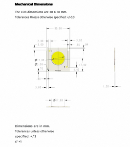 Luz Roja de Alta Intensidad para Rendimiento Superior con LED COB Serie HYPER RED de 650 nm FL18COB3030 para Crecimiento en Instalaciones de Investigación - Product Image 6
