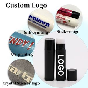 Bálsamo Labial Transparente con Sabor a Durazno Orgánico, con Logotipo Personalizado, en Barra Amarilla, Regalos Promocionales, Protector Solar Labial Voluminizador - Product Image 4