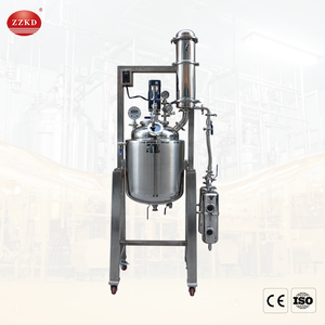 50L- 500L Double <b>Jacketed</b> Decarboxylation/Crystallization Reactor Hot Selling Herbal Decarb Machine with Filter Plate - Product Image 1