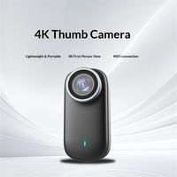 Sınır Ötesi Yeni Ürün M10 Aksiyon Su Geçirmez CMOS Binicilik Başparmak Kamerası 4K Video Kayıt Hafıza Kartı Cebi Açık Hava Sporları