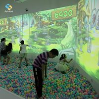 Plus de 50 jeux interactifs de projection murale |   Projecteur de jeu d'intérieur pour enfants pour parc de trampolines et aire de jeux