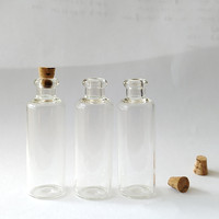 Grosir 2ml 12x40mm botol kaca kecil dengan gabus