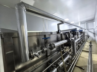 Machine de pasteurisation en tunnel pour bière, jus, soda, vin, 1000 BPH