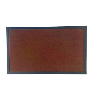 Felpudo de entrada exterior de perfil bajo antideslizante de alta resistencia, alfombrillas de bienvenida a rayas para alfombrilla de puerta de entrada que atrapa la humedad de la suciedad - Product Image 6