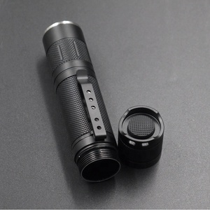 UV Đèn Pin Mạnh Mẽ Lw 365nm Tia Cực Tím <span class=keywords><strong>LED</strong></span> <span class=keywords><strong>Torch</strong></span> Logo Miễn Phí 18650 Hoặc 21700 Pin Đen Lọc Ống Kính Cho Phát Hiện UV <span class=keywords><strong>Torch</strong></span> - Product Image 3