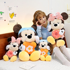 <span class=keywords><strong>Peluche</strong></span> Mickey Minnie a Forma di Ciambella, Simpatico Pupazzo di <span class=keywords><strong>Topolino</strong></span>, Accessorio in Morbido Cotone, Regalo di Compleanno per Bambini - Product Image 6