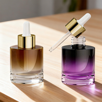 Vente Flash : Flacon compte-gouttes en verre vide personnalisé pour cosmétiques, nettoyants visage, huiles essentielles et parfums – 15ml, 30ml, 50ml, 100ml
