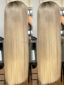 Nouvelle perruque Lace Front transparente Shy Luxury 13x4 en cheveux européens raides, avec pointes pleines, nœuds solides, en cheveux vierges bruts durables - Product Image 4