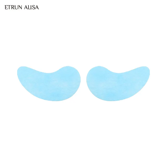 ETRUN ALISA masker mata kolagen, larut dalam air Logo kustom Anti Keriput penutup mata kolagen alami sutra