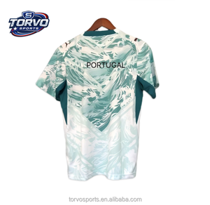 Nouveau Maillot de Foot Homme 2026 Respirant 100% Polyester Logo Avant Manches Courtes Séchage Rapide Coupe Ajustée, Qualité Thaïlandaise - Product Image 1