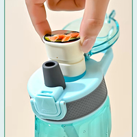 Ensemble de tasses écologiques avec technologie anti-odeur et options de parfum, bouteille pour le bureau, la salle de sport, l'école, les voyages, le chant, le jeu, le basketball