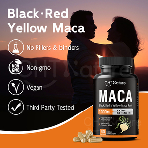 Erkekler için CHTNature özel etiket <span class=keywords><strong>Maca</strong></span> kök kapsül güç <span class=keywords><strong>500mg</strong></span> 1000mg siyah <span class=keywords><strong>Maca</strong></span> kapsül - Product Image 5
