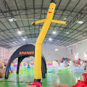 Muñeco Inflable Publicitario con Soplador de Flujo de Aire Continuo, Tela Oxford 420D Impermeable, Marioneta Aérea para Publicidad Exterior - Product Image 1