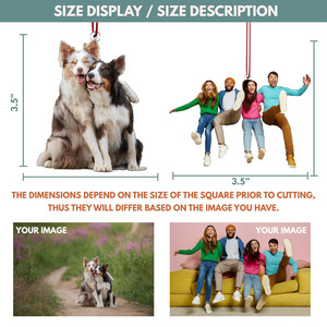 Cá nhân hoá hình ảnh của bạn trang trí, tùy chỉnh hình ảnh đồ trang trí, tùy chỉnh Christmas nhà Quà Tặng Acrylic trang trí - Product Image 4