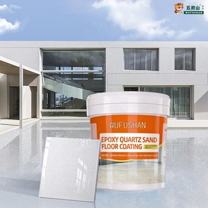 Peinture époxy pour sols en sable à usage industriel, résine haute résistance pour usines et zones publiques - Product Image 4