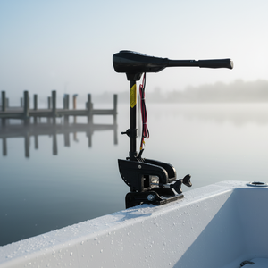 <span class=keywords><strong>Moteur</strong></span> électrique hors-bord à fixation sur transom 18-<span class=keywords><strong>86lbs</strong></span> 129x48x17mm pour bateaux Neuf - Product Image 3