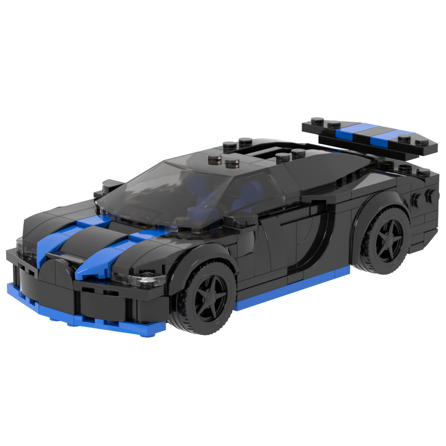 Build Your Dream Lego Bugatti 1373 Piece Super Car Kit