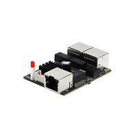 Module de commutation compact YN-IES103 à 3 ports 30W PoE (AF/AT) - Commutateur réseau mini non géré empilable Transmission 10/100/1000 Mbps