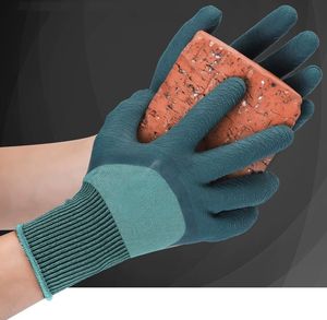 Gants <span class=keywords><strong>de</strong></span> travail industriels en nylon tricoté anti-usure, gants <span class=keywords><strong>de</strong></span> sécurité en mousse <span class=keywords><strong>de</strong></span> caoutchouc Tire King, protection du travail antidérapante - Product Image 1