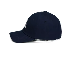 OEM Luxury 6 Panel <b>Black</b> Blank Cotton Unstructured Baseball Dad Hats <b>Caps</b> Sports Plain With Custom Embroidery Logo for <b>Man</b> Women - Product Image 5