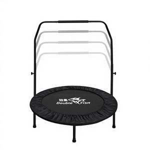 Mini Trampolín de 40 Pulgadas de Alta Calidad con Marco de Acero y Asa de Espuma Ajustable, PU/EVA, para Uso Doméstico Unisex - Product Image 1