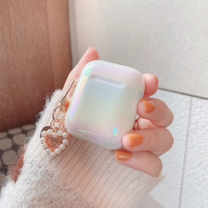3D Love Pearl Shell พวงกุญแจเคสใส่หูฟังแบบแข็งสีรุ้ง,เคสสำหรับ Apple <span class=keywords><strong>Airpods</strong></span> 1 2 3 <span class=keywords><strong>Pro</strong></span> ครอบหูฟังไร้สาย - Product Image 3