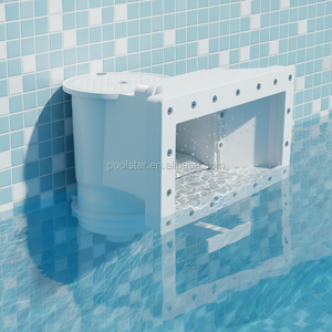 Écumeur de piscine mural à large ouverture <span class=keywords><strong>P2002</strong></span>, filtre ABS avec plaque de protection pour piscines enterrées, installation facile, vente chaude - Product Image 4