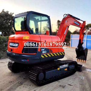Pelle sur chenilles doosan dx60 d'occasion machines d'occasion chinoises mini petite pelle doosan dx60 - Product Image 2