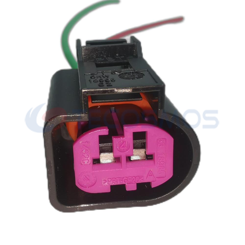 Waterproof Wire Connector Cable Data Car Enclosure Connector for Volkswagen Audi 2pin Female CT2-0078M