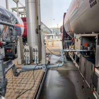 Bras de chargement antidéflagrant pour hydrocarbures liquides (GPL, Propane, Butane), adapté aux citernes routières dans les terminaux pétrochimiques