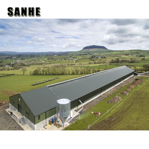 Hoàn Chỉnh Kiểm Soát Gia Cầm Đổ Xây Dựng Trang Trại Đúc Sẵn Nhà Ở Kết Cấu Thép Nhà Gà Để Bán - Product Image 5