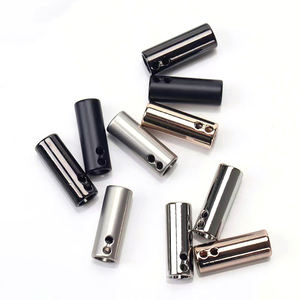 Coulisse con cappuccio di dimensioni personalizzate di alta qualità con oglet in metallo e lacci per scarpe Premium con punta in metallo a vite piccola - Product Image 1